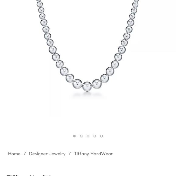 Tiffany & Co. Graduated Ball Necklace